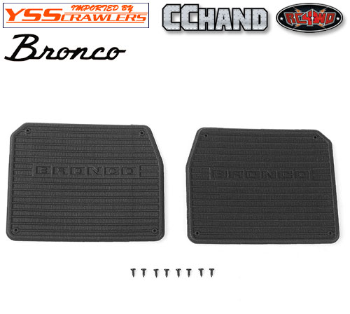 RC4WD Floor Mats for Axial SCX10 III Early Ford Bronco
