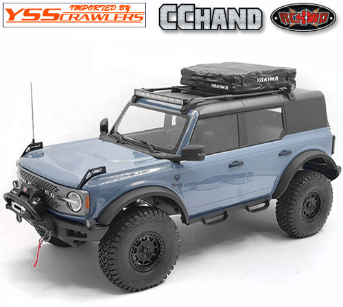 RC4WD Roof Rails w/Tent for Traxxas TRX-4 2021 Ford Bronco