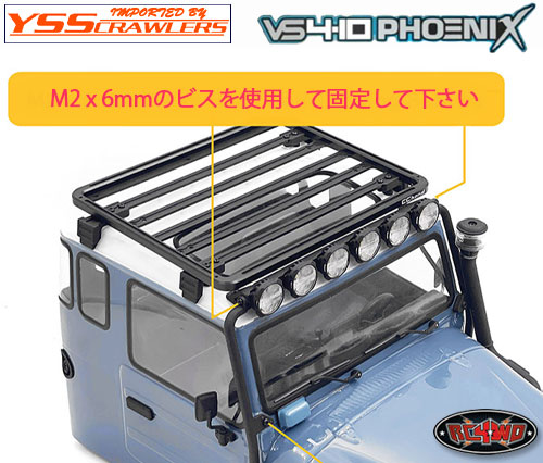 RC4WD Roof Light Bar with LED Lights for VS4-10 Phoenix