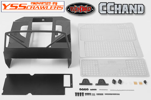 RC4WD Conversion Package w/Metal Rear Bed and Interior Package for Mojave Body and Axial SCX10 I & II (Style A)