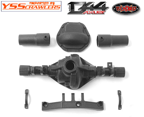 RC4WD D44 Plastic Rear Axle Replacement Parts