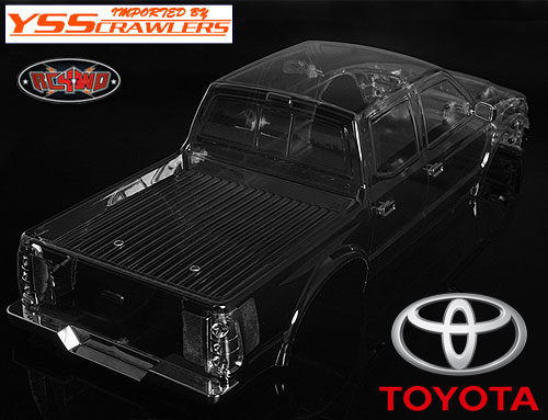 RC4WD 2001 Toyota Tacoma 4 Door Body for TF2 LWB 313MM/12.3