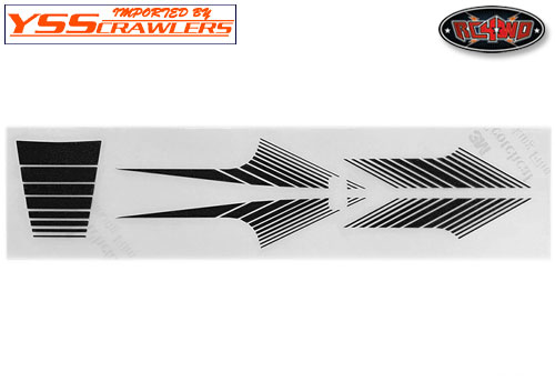 RC4WD Classic Stripes for 1985 4Runner Sheet