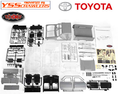 RC4WD 1987 Toyota XtraCab Hard Body Complete Set