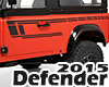 RC4WD Escapade Stripes for Gelande II 2015 Land rover Defender D