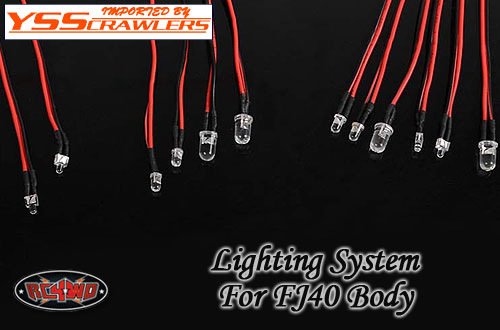 RC4WD LED Basic Lighting System For Cruiser Body Set!