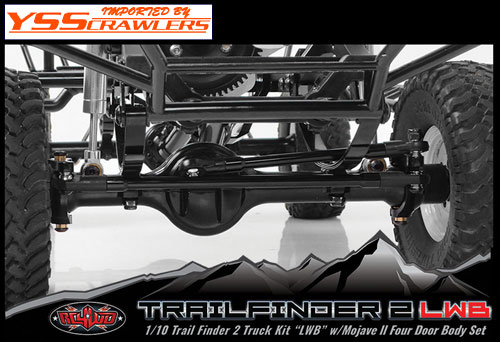 RC4WD Trail Finder 2 Truck Kit LWB w/ Mojave II Four Door Body