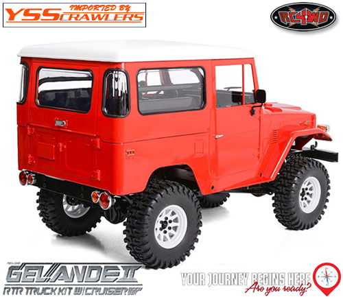 RC4WD Gelande II RTR Truck w/Cruiser Body Set