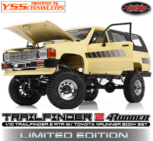 RC4WD TF2 RTR 1985 4Runner Body Set