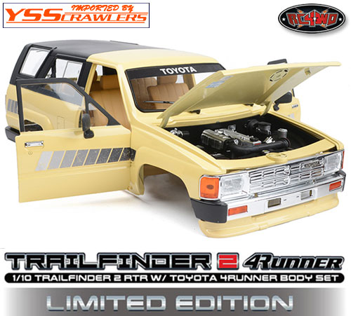 RC4WD TF2 RTR 1985 4Runner Body Set