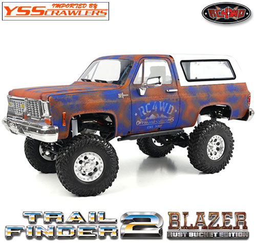 RC4WD Trail Finder 2 RTR w/Chevrolet Blazer Body Set (Rust Bucket Edition)