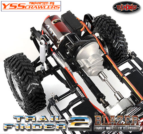 RC4WD Trail Finder 2 RTR w/Chevrolet Blazer Body Set (Rust Bucket Edition)