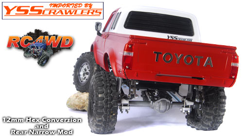 RC4WD 12mm Hex conversion kit for Tamiya Bruiser 2012