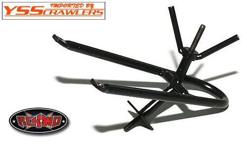 RC4WD Bed Mount Angled Spare Tire Carrier!