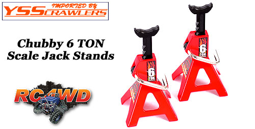 RC4WD Chubby 6 TON Scale Jack Stands