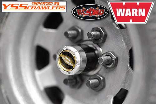 RC4WD 1/10 Warn Scale Manual Locking Hubs