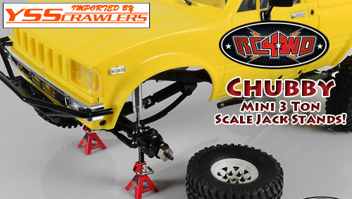 RC4WD Chubby Mini 3 TON Scale Jack Stands [2pcs]