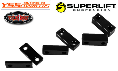 RC4WD Superlift Suspension Lift Block Set![3 size][Black]