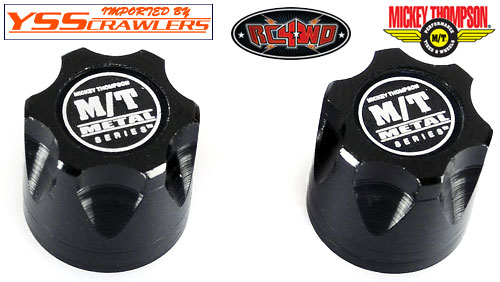 RC4WD Mickey Thompson Metal Series 1/10 Wheel Center Caps (2)