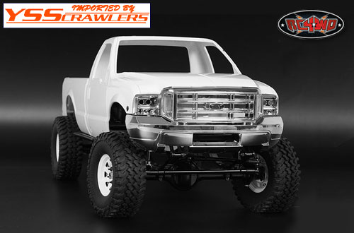 RC4WD Mounting Kit for Tamiya F350 body on Trail Finder 2!