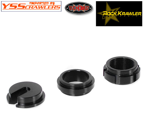 RC4WD Lower, Center and Threaded Spring Retainer for Rock Krawler RRD Shocks
