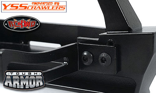 RC4WD Tough Armor Stubby Front Winch Bumper for Axial SCX10![Black]