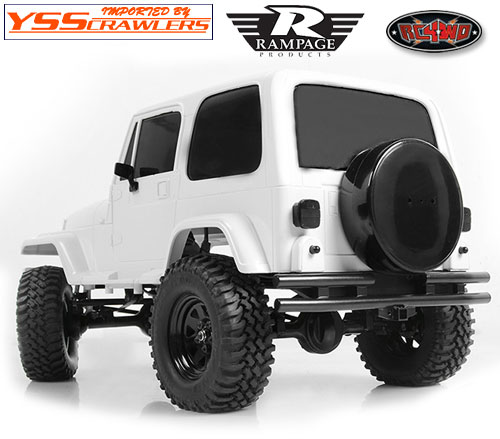 RC4WD Rampage Rear Double Tube Bumper for Trail Finder 2 SWB