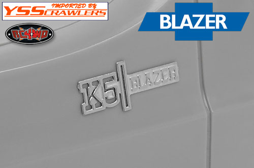 RC4WD Chevrolet Blazer Metal Emblem Set!