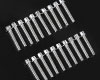 RC4WD Miniature Scale Hex Bolts [M2.5x12mm][Silver][20]
