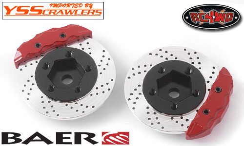 RC4WD Baer Brake Systems Rotor and Caliper Set for 1.9