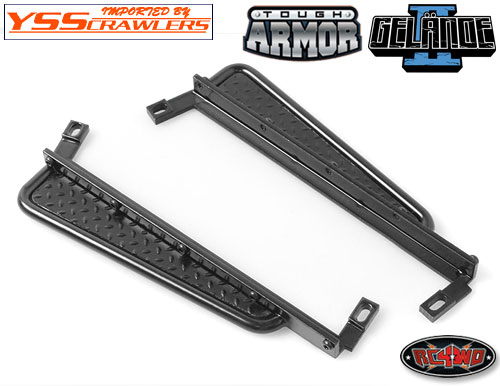 RC4WD FJ40 タフアーマー 縞鋼板サイドスライダー for G2 クルーザーボディー!