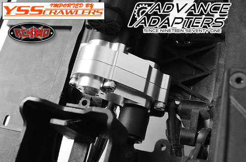 RC4WD Advance Adapters Aluminum Transfer Case Housing for Axial SCX10 II!