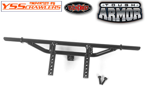RC4WD Tough Armor Rear Steel Tube Bumper w/Hitch Mount for Trail Finder 2!