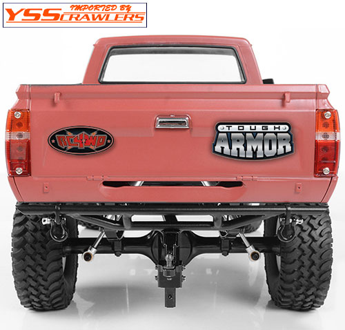 RC4WD Tough Armor Rear Steel Tube Bumper w/Hitch Mount for Trail Finder 2!