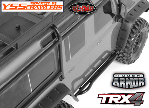 RC4WD Tough Armor Steel Welded Side Sliders for Traxxas TRX-4