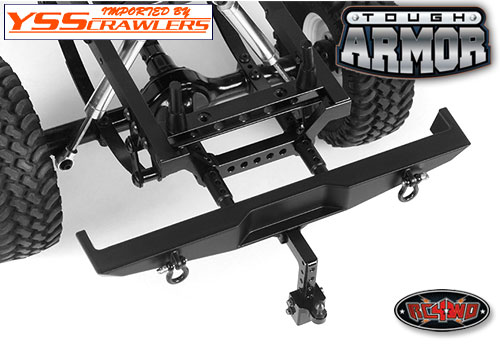 RC4WD Tough Armor Machined Rear Bumper for Toyota Tacoma!