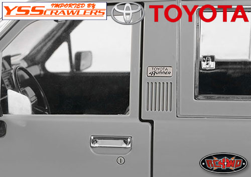 RC4WD 1985 Toyota 4Runner Emblem Set