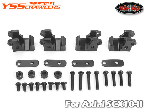 RC4WD LEAF SPRING MOUNTS FOR AXIAL AR44 SINGLE PIECE AXLE HOUSING