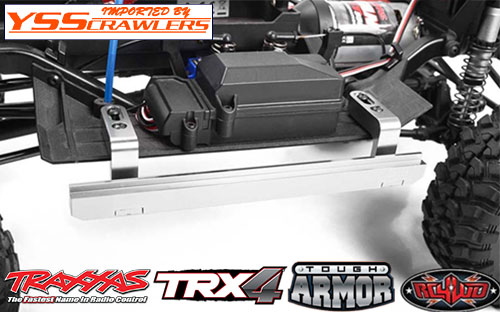 RC4WD Tough Armor Slim-Line CNC Sliders for Traxxas TRX-4