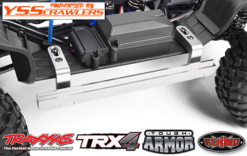 RC4WD Tough Armor Slim-Line CNC Sliders for Traxxas TRX-4