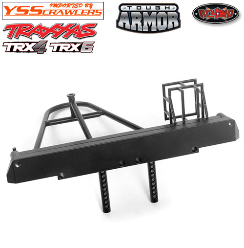 RC4WD Tough Armor Swing Away Tire Carrier w/ Fuel Holder for Traxxas TRX-4