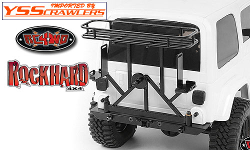 RC4WD Rock Hard 4x4 Rear Multi Carrier for TF2 SWB [Black]