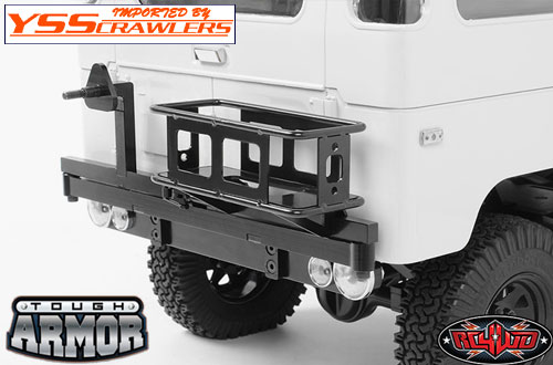 RC4WD Tough Armor Swing Away Tire Carrier w/Fuel holder for the G2 Cruiser