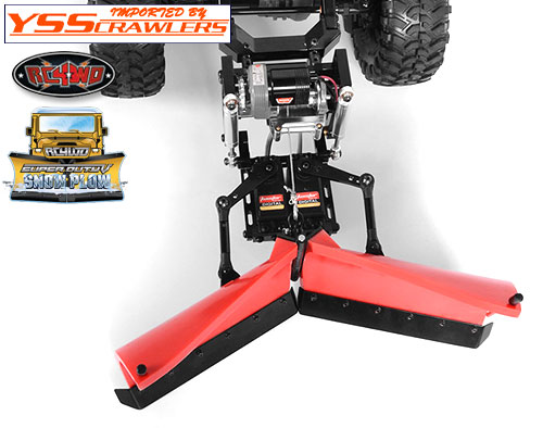 RC4WD Super Duty V Snow Plow (Red)