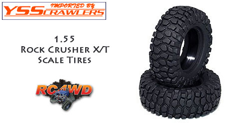 RC4WD Rock Crusher Micro Crawler size Scale Tires