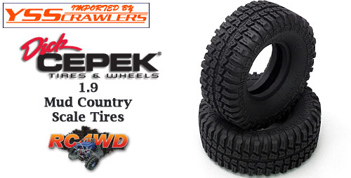 RC4WD Dick Cepek Mud Country 1.9 Scale Tires