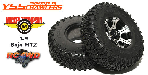 RC4WD Mickey Thompson 1.9 Baja MTZ Scale Tires