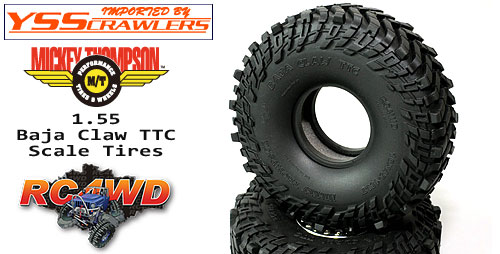 RC4WD Mickey Thompson 1.55 Baja Claw TTC Scale Tires
