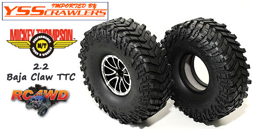 RC4WD Mickey Thompson 2.2 Baja Claw TTC Scale Tires
