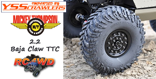 RC4WD Mickey Thompson 2.2 Baja Claw TTC Scale Tires